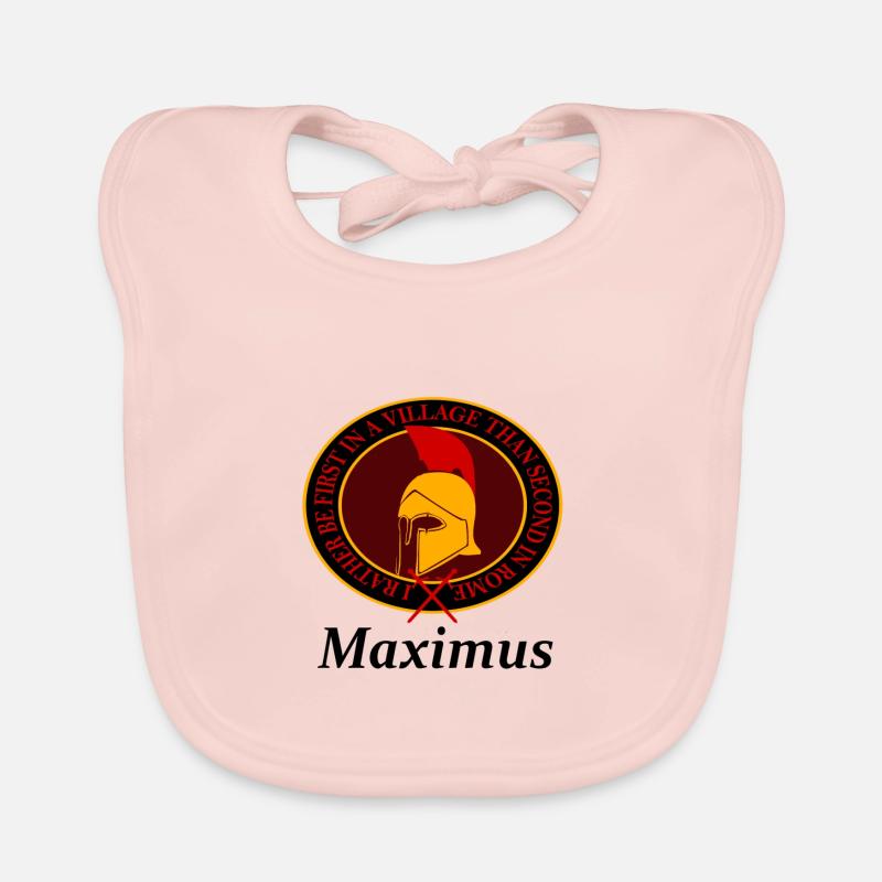Strong Gladiator Organic Baby Bibs