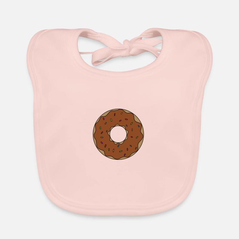 donut Organic Baby Bibs
