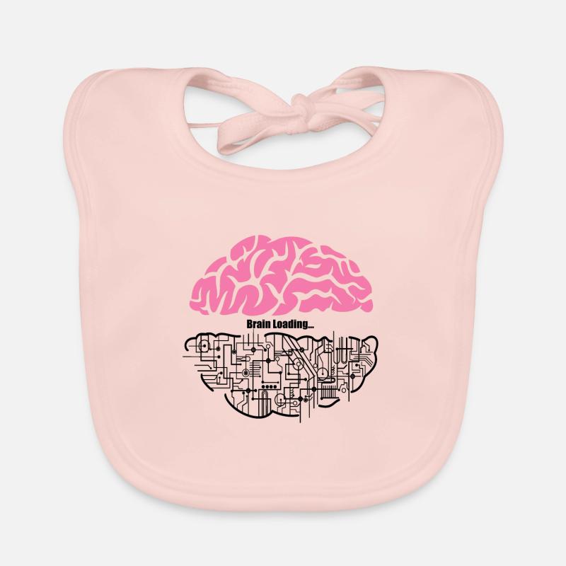 Brain Organic Baby Bibs