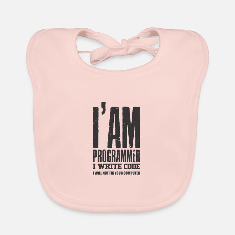 Programmierer Baby Bio-Lätzchen