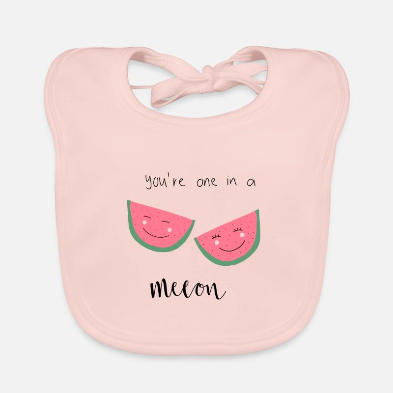 Un sort de melon visage Bavoir bio Bébé