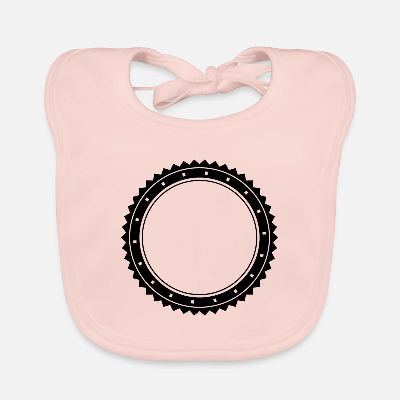 emblème du cercle Bavoir bio Bébé
