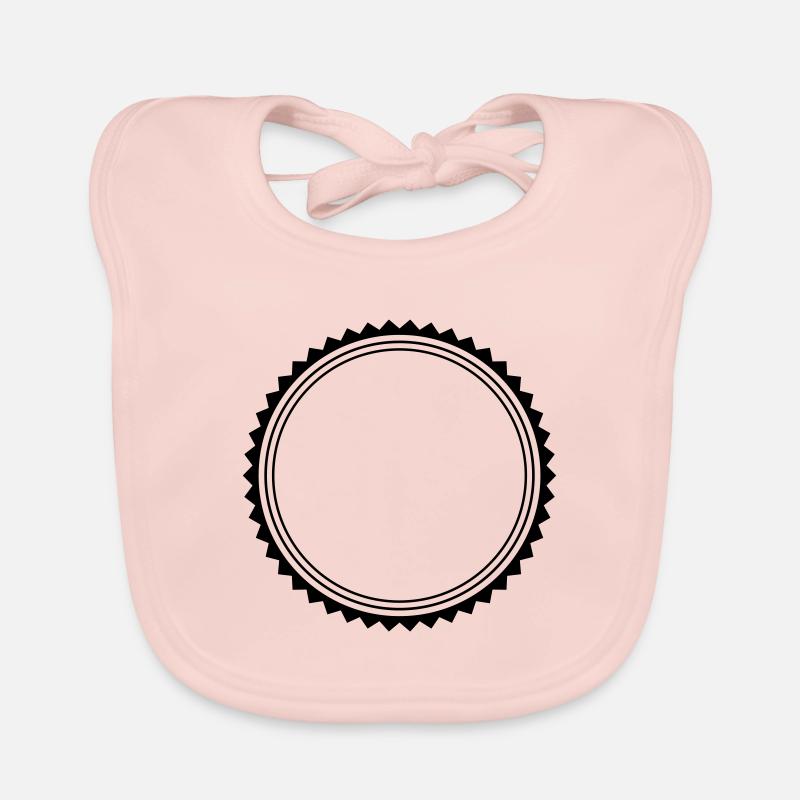 emblème du cercle Bavoir bio Bébé