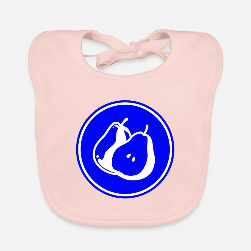 Pear Fruit Organic Baby Bibs
