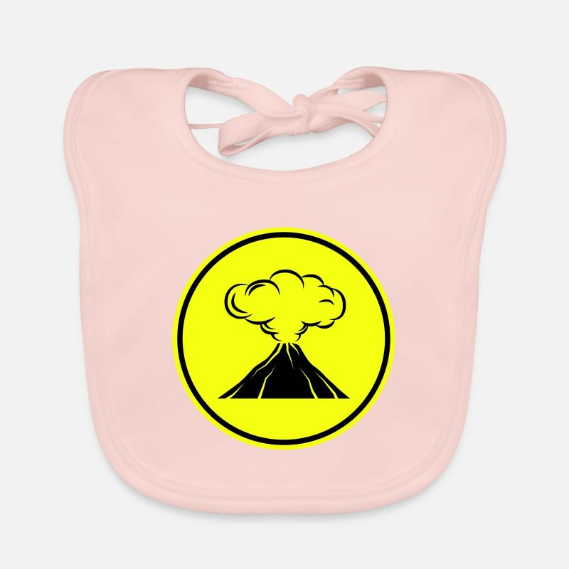 Volcano icon icon Organic Baby Bibs