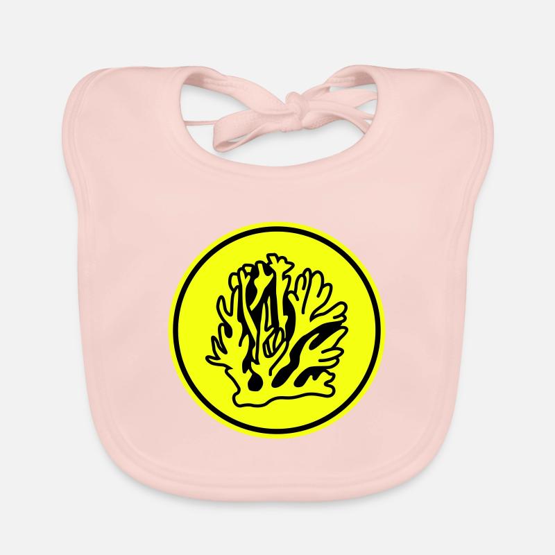 Océan de corail Bavoir bio Bébé