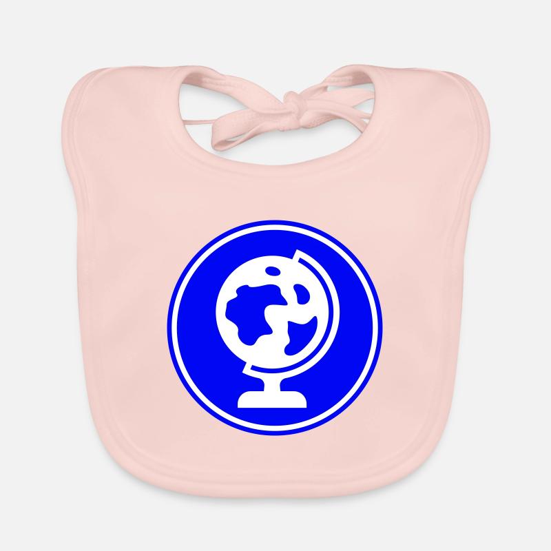Globe icon icon Organic Baby Bibs