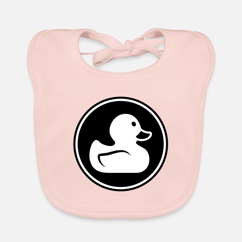 Ente Icon Baby Bio-Lätzchen