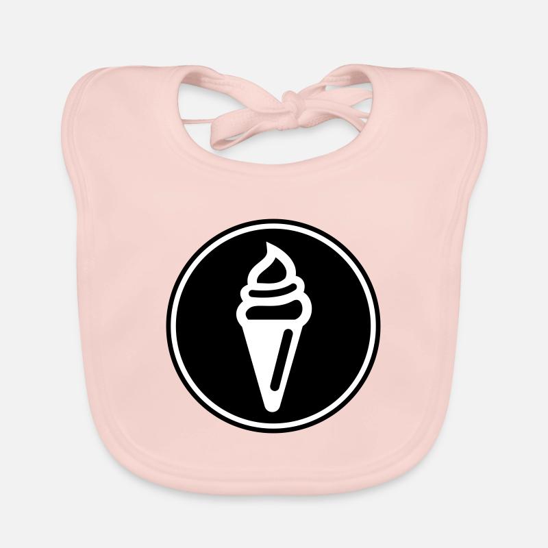 Ice Icon Icon Organic Baby Bibs