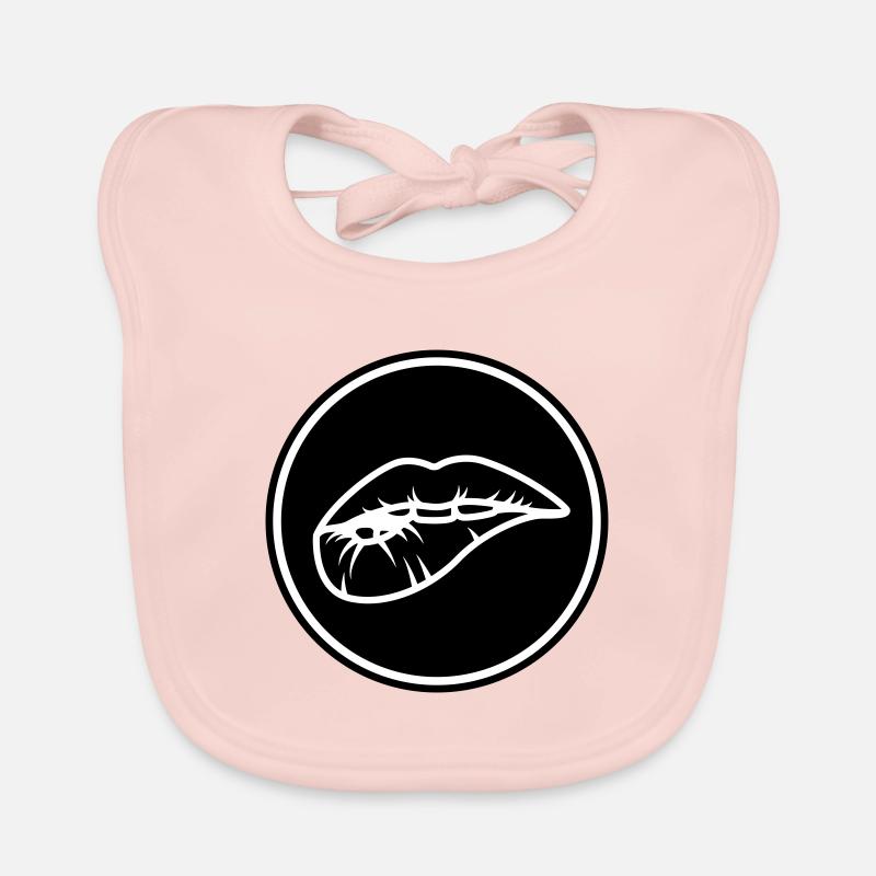 Lips Organic Baby Bibs