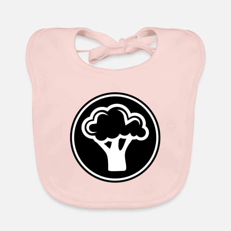 Broccoli Vegetables Organic Baby Bibs