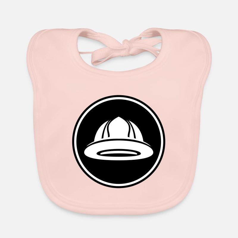 Casque de pompier Bavoir bio Bébé