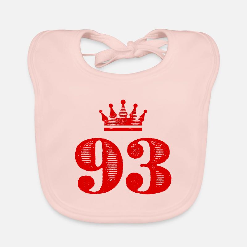 93 Couronne numérique Bavoir bio Bébé