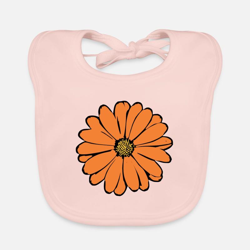 Muttertags Geschenk Mutter Muttertag Geschenkidee - Baby Bio-Lätzchen - Rose