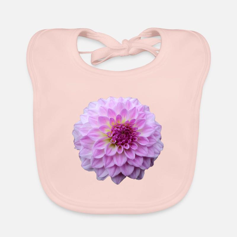 Fleur Rose Rose Fleur Fleurs Rose Rose Fleurs Bavoir bio Bébé