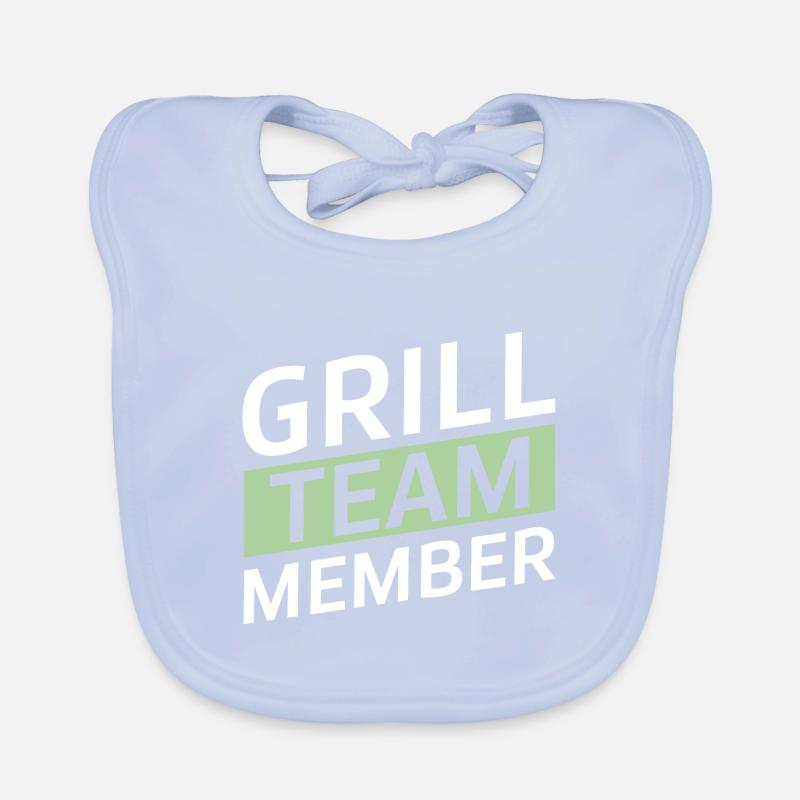 L’équipe Grill Bavoir bio Bébé