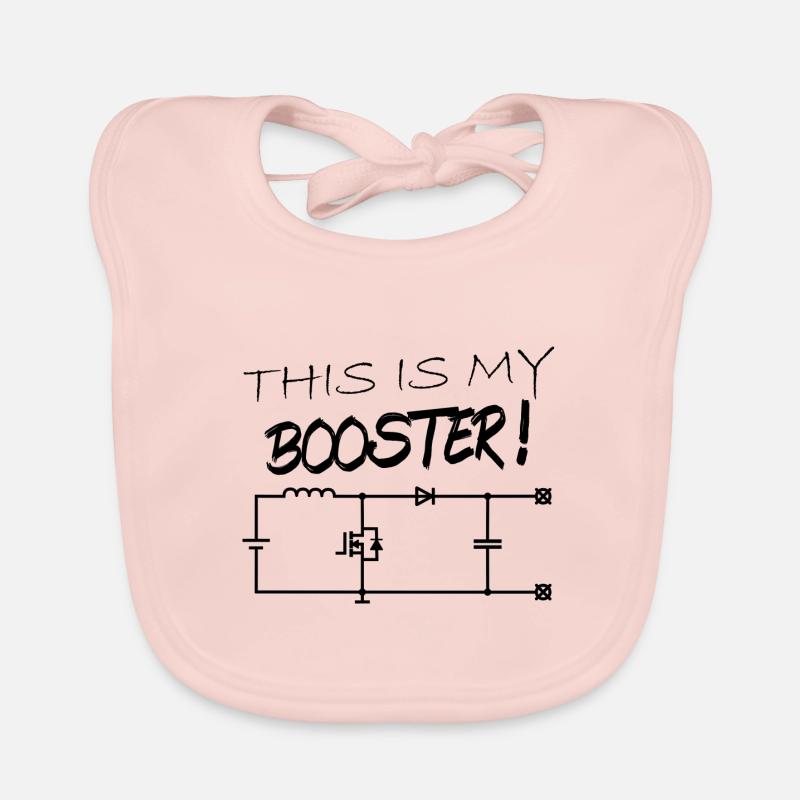 Schaltplan Booster Elektronik Hardware - Baby Bio-Lätzchen - Rose