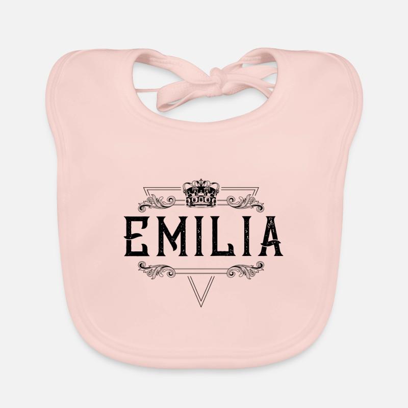 Nom Emilia Bavoir bio Bébé
