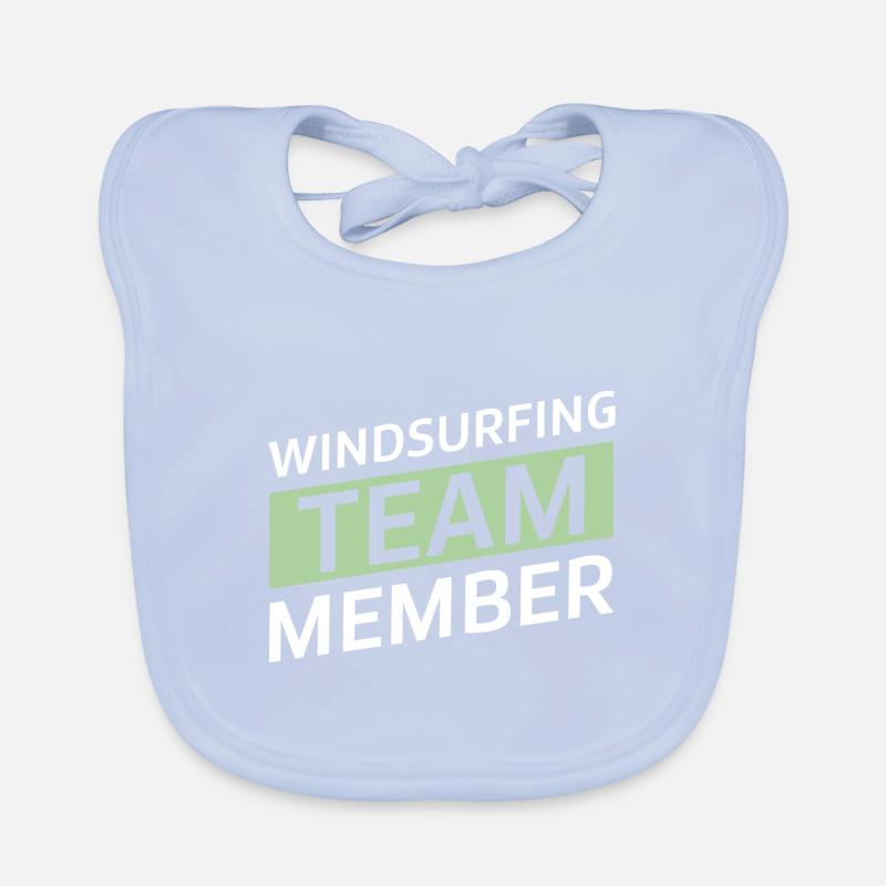 Windsurfing Team Organic Baby Bibs