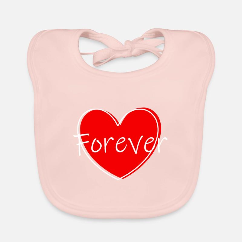 Saint-Valentin, Saint-Valentin, Saint-Valentin Bavoir bio Bébé