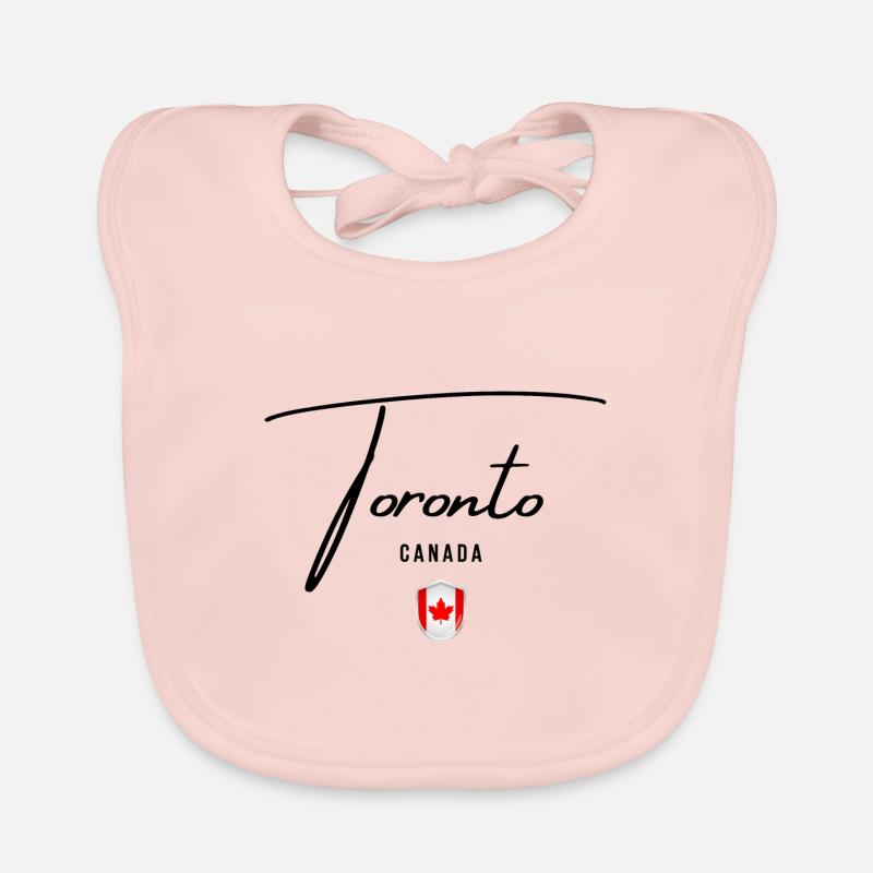 J’adore Toronto, Toronto Canada Bavoir bio Bébé