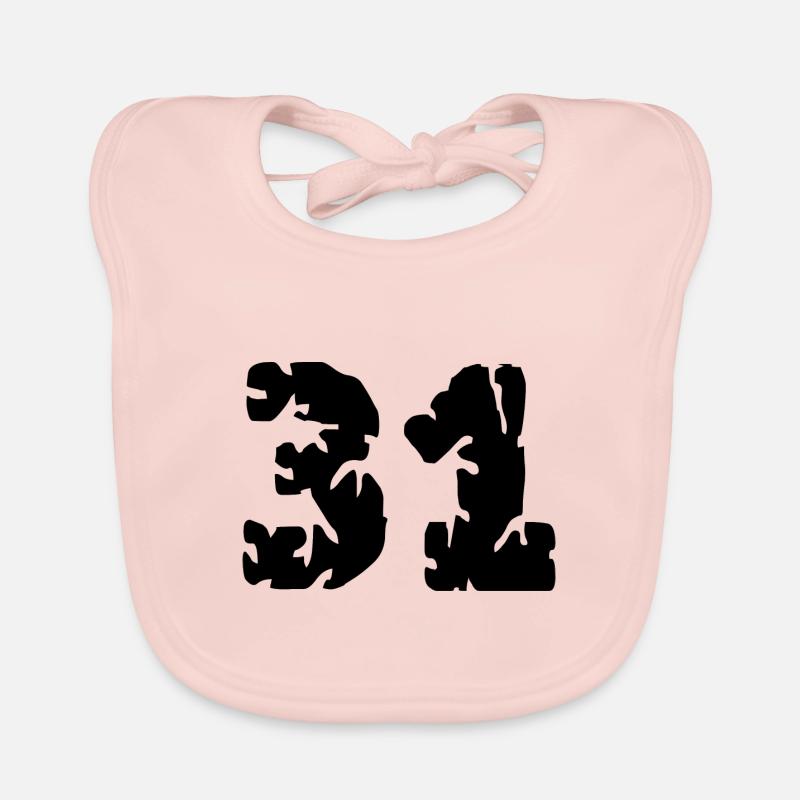 31 Maillot numéro Bavoir bio Bébé