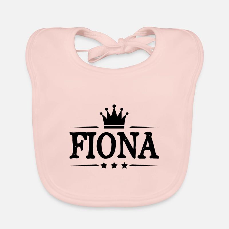 Fiona - Baby Bio-Lätzchen - Rose