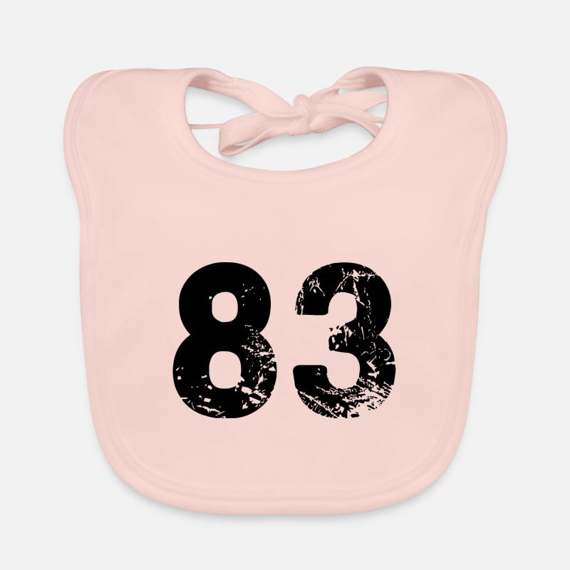 Maillot à 83 numéros Bavoir bio Bébé