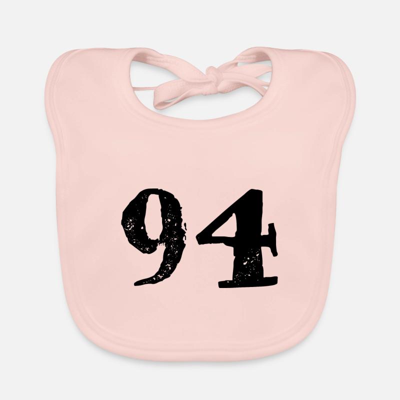 94 number jersey Organic Baby Bibs