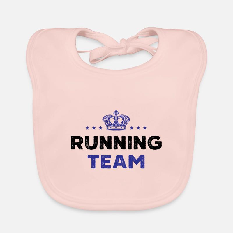 Équipe de course Bavoir bio Bébé