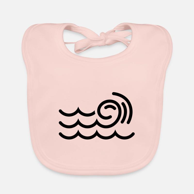 Icône d’onde Bavoir bio Bébé