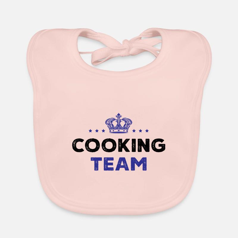 Équipe de cuisine Bavoir bio Bébé