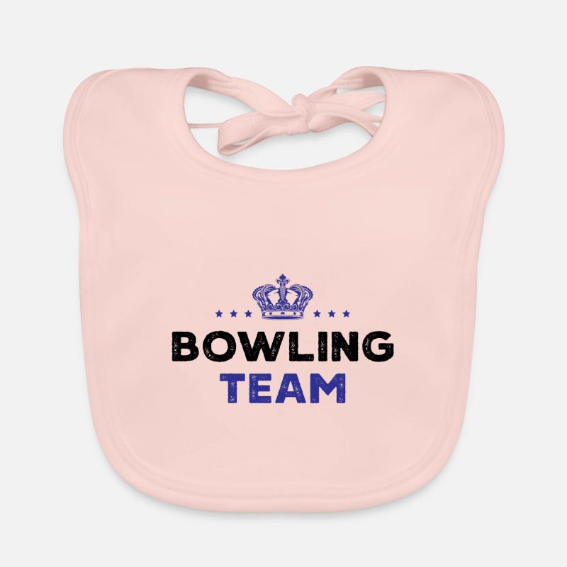 Équipe de bowling Bavoir bio Bébé
