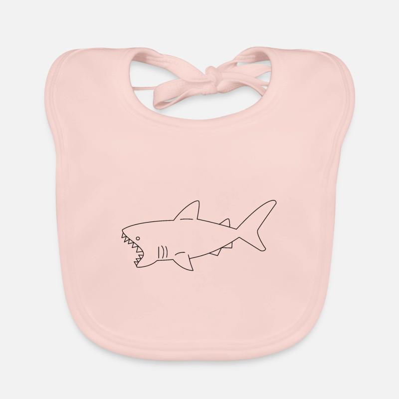 Shark Organic Baby Bibs