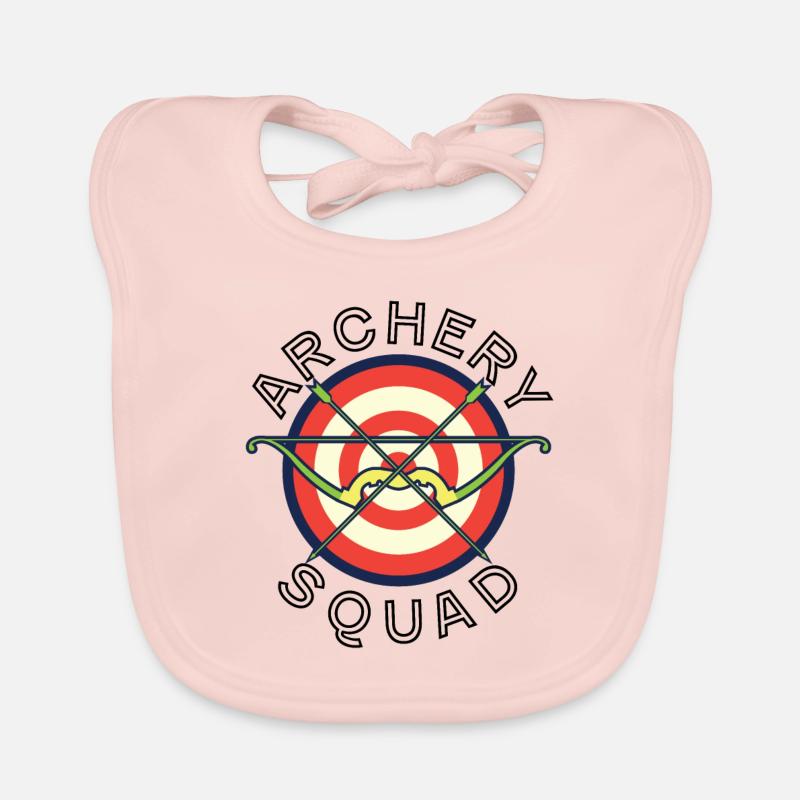 Archery Squad Baby Bio-Lätzchen