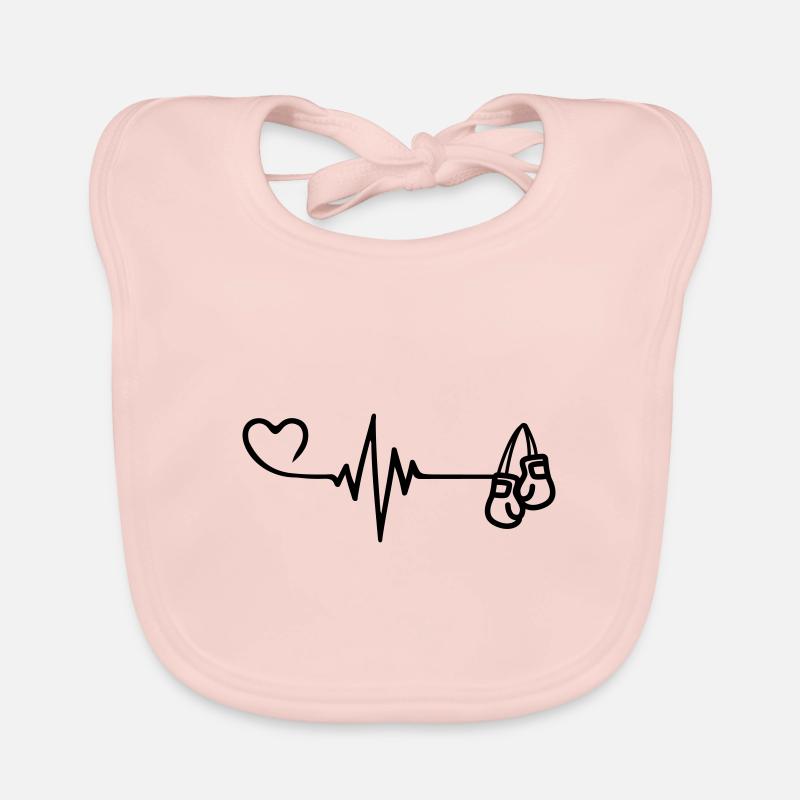 Gants de boxe Pulse Love Bavoir bio Bébé