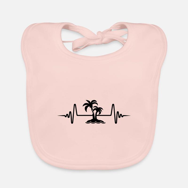 palme island pulse Organic Baby Bibs
