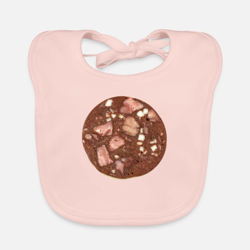 black pudding Organic Baby Bibs