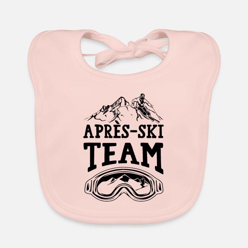 Après Ski Team Baby Bio-Lätzchen