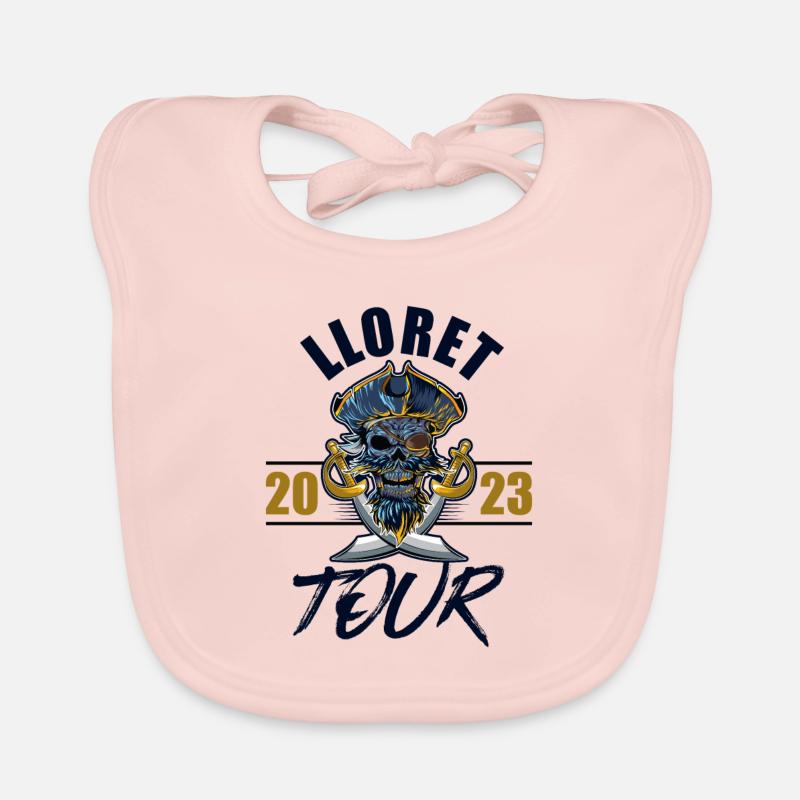 Lloret De Mar 2023 Skeleton Organic Baby Bibs