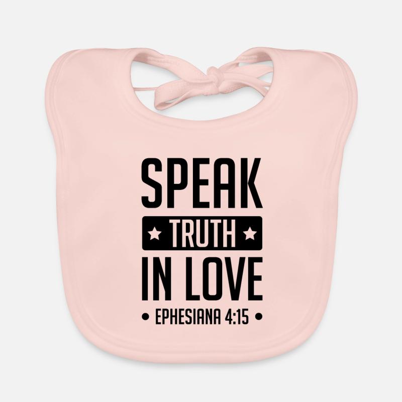 Bible de Dieu d’amour Bavoir bio Bébé