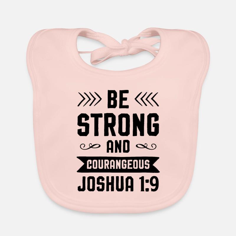 Versets bibliques Bavoir bio Bébé