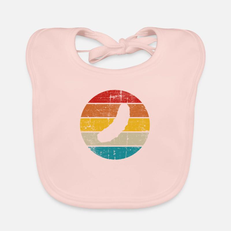 Concombre cornichon rétro cadeau Bavoir bio Bébé