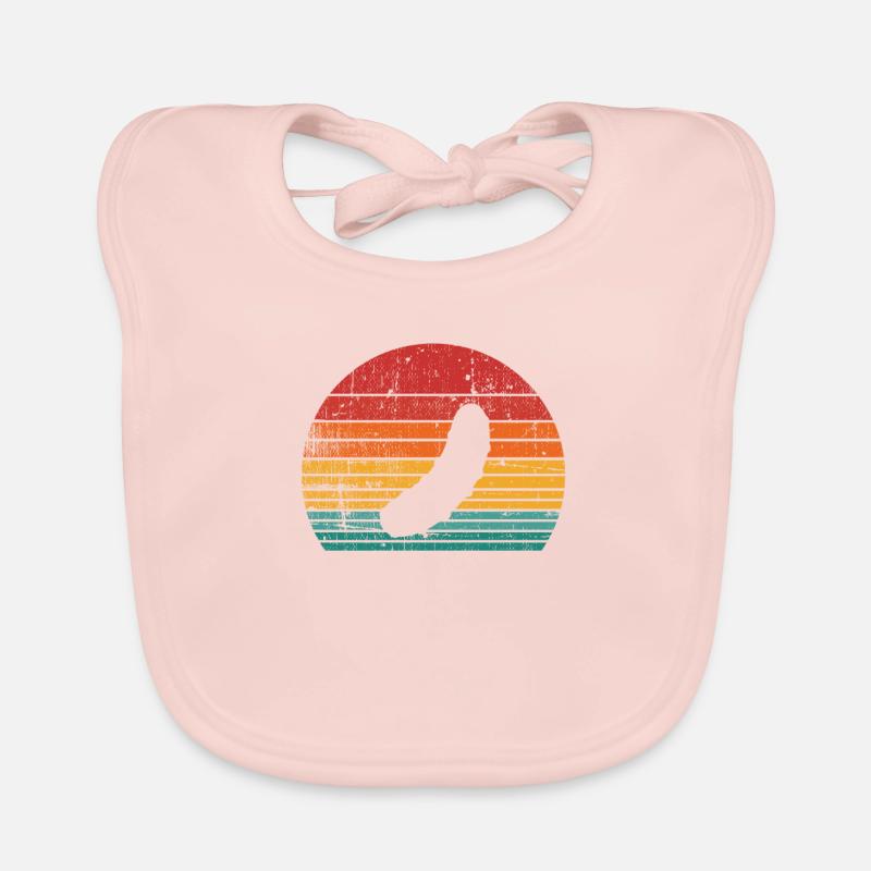 Concombre cornichon Kukumer rétro cadeau Bavoir bio Bébé