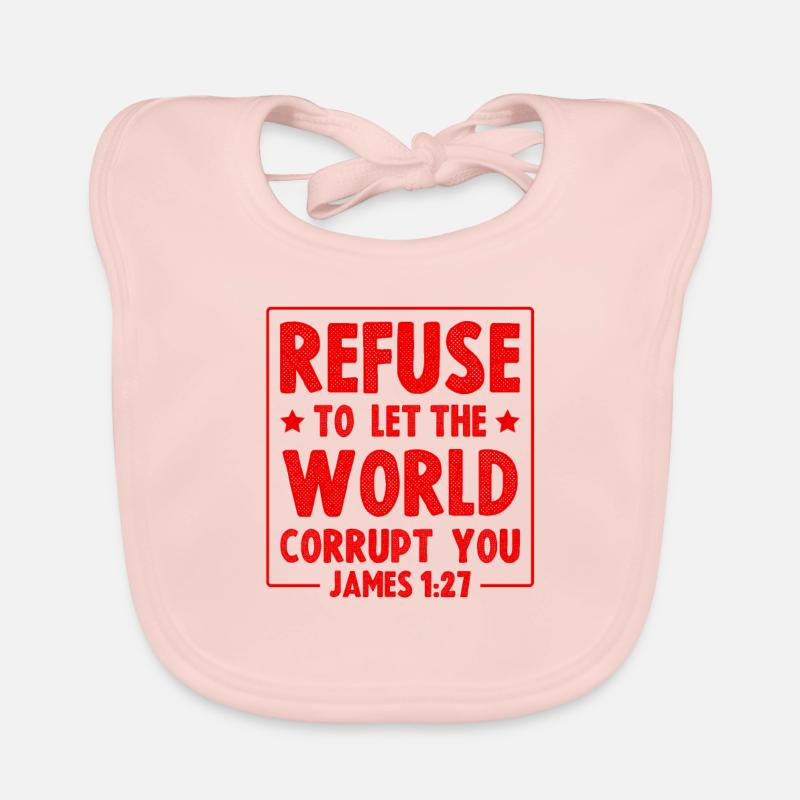 Bible Verses Organic Baby Bibs