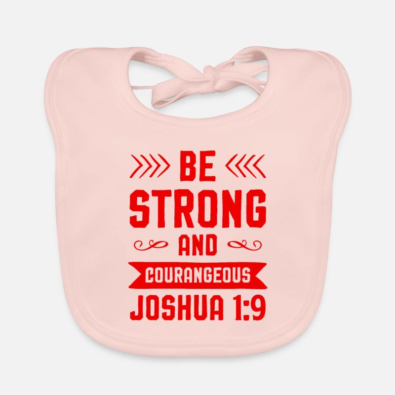 Versets bibliques Bavoir bio Bébé