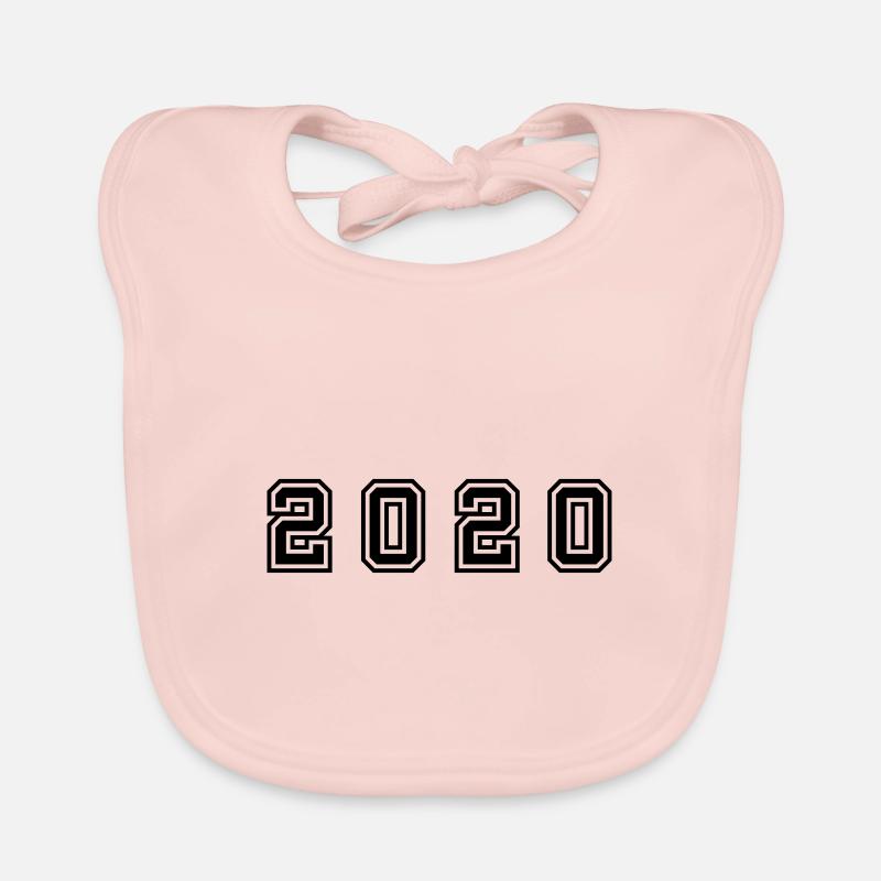 Numéro de l’année 2020 Bavoir bio Bébé
