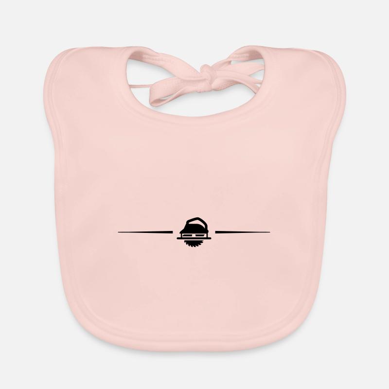 Ligne de scie circulaire portative Bavoir bio Bébé