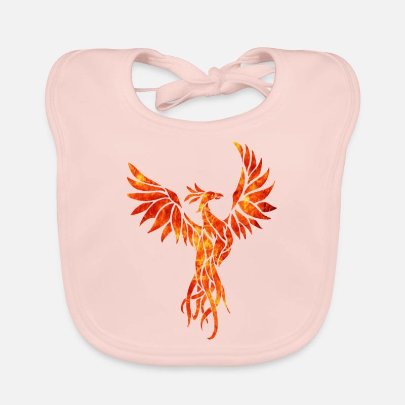 fire phoenix Bavoir bio Bébé