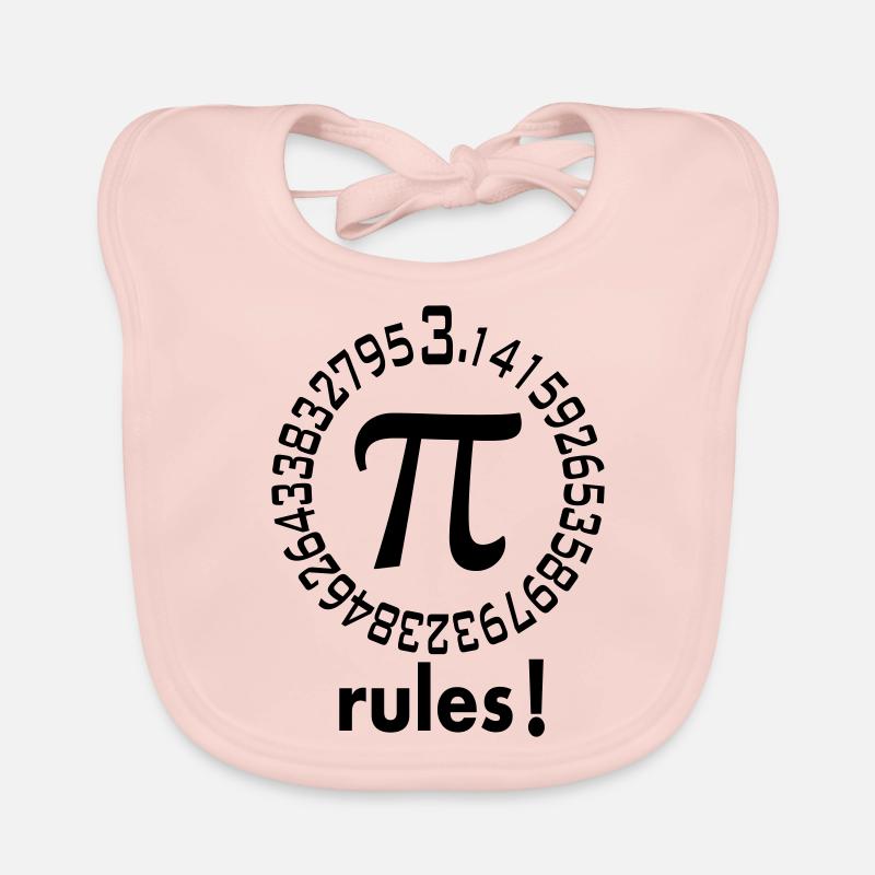 Pi_rules_! Baby Bio-Lätzchen